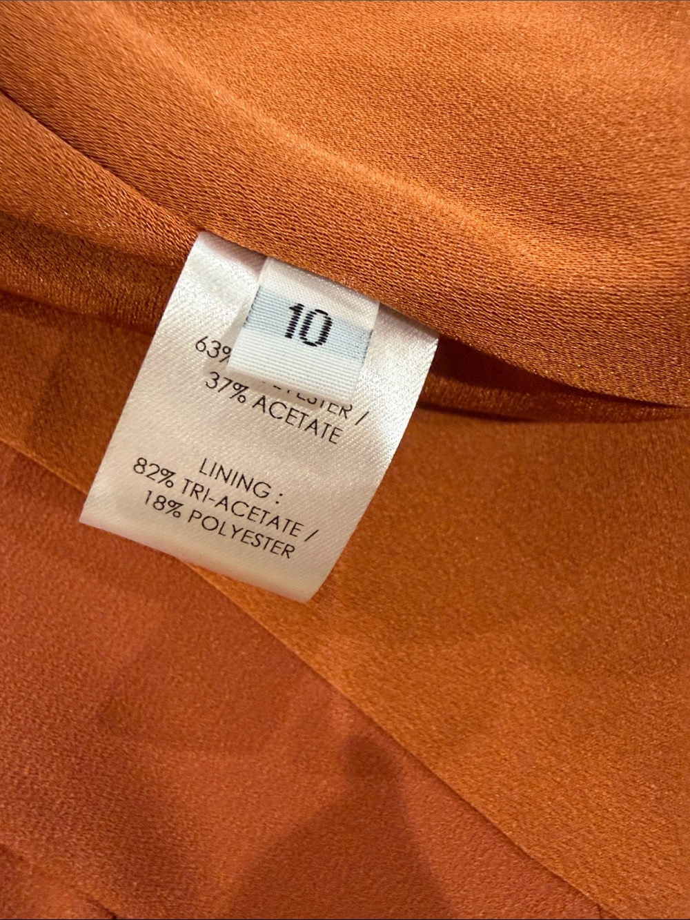 NWOT Alex Perry Double-Breasted Blazer in Rust, Size US 6 - Picture 10 of 11